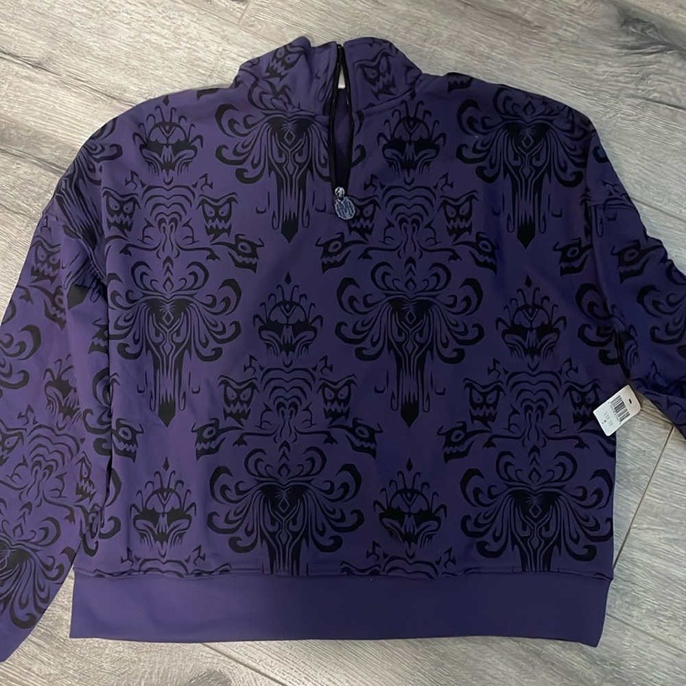 Women’s Huanted Mansion quarter zip sweatshirt